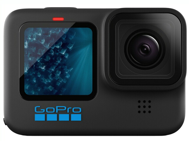 【尖んがり10倍】 GoPro テレビカメラ HERO11 BLACK CHDHX-112-FW [印字機：動き写真器 画質：5.3K 撮像電子素子：CMOS 1/1.9型] 【P10倍】