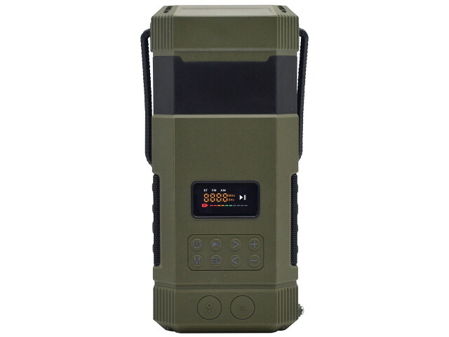 【ポイント10倍】 明珍 ラジオ mlabs MFER01 [オリーブグリーン] [受信バンド：AM/FM シンセチューニング：○ ワイドFM：○ 充電池：○] 【P10倍】｜YOUPLAN