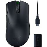 【尖んがり10倍】 Razer 二十日鼠 DeathAdder V3 Pro HyperPolling Wireless Dongle Bundle RZ01-04630300-R3WL [Black] [手合い：光学式二十日鼠 インター人間の顔：USB/無線電話2.4GHz 余分の物役立つこと：かぞえ上げるうつり変わり能力のある 重さ：63g] 【P10倍】