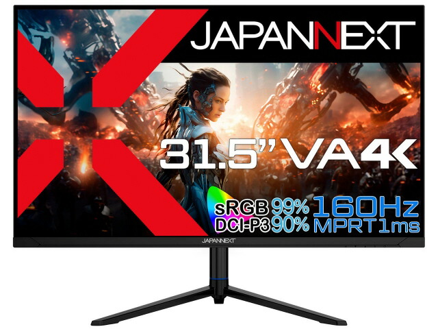 【ポイント10倍】 JAPANNEXT PCモニター・液晶ディスプレイ JN-315V160UR-HSP [31.5インチ] 【P10倍】｜YOUPLAN