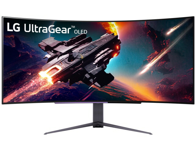 【ポイント10倍】 LGエレクトロニクス PCモニター・液晶ディスプレイ UltraGear 45GS96QB-B [44.5インチ] 【P10倍】