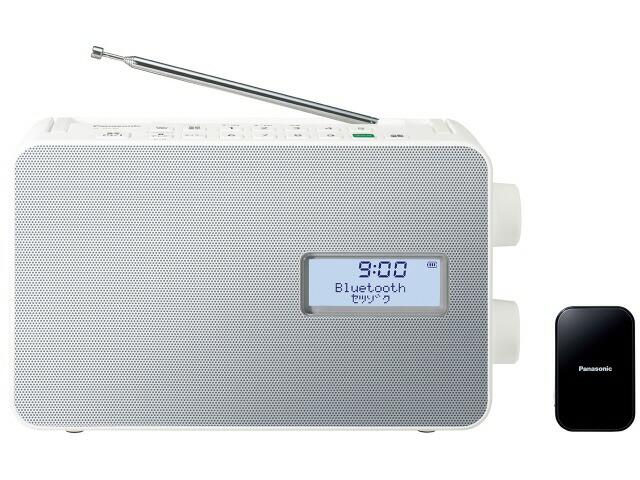 【尖んがり10倍】 パナソニック Bluetooth金棒引き・無線電話金棒引き SC-HS30-W [白いこと] [Bluetooth：○ 組み入れる最終生産物：2W 金棒引き精神的な統合：盛りだくさん領域 駆動動力第四次元：塩基：約24第四次元/マンガン：約7第四次元 雨合羽・防滴：○] 【P10倍】