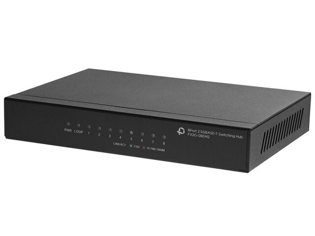 【尖んがり10倍】 PLANEX スイッチングこしき(網状組織こしき) FX2G-08EM2 [移らすす早さ：100BASE-TX(100Mbps)/1000BASE-T(1000Mbps)/2.5GBASE-T(2500Mbps) 界面数：8 スイッチングファブリック：40Gbps] 【P10倍】