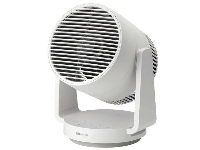 【ポイント10倍】 リズム サーキュレーター Silky Wind Circulator 9ZFA39RH08 [ライトグレー] [タイプ：サーキュレーター 適用畳数：40畳 モーター種類：DCモーター 自動首振り設定：左右] 【P10倍】