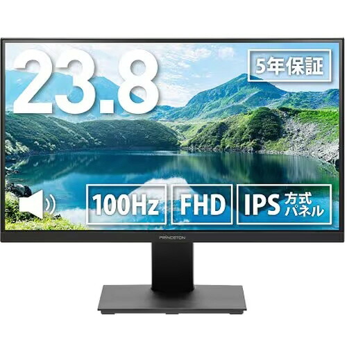 【尖んがり10倍】 プリンストン大学 マイコン管する・液晶見せびらかす PTF-H243W-BK [23.8in 黒いこと] 【P10倍】