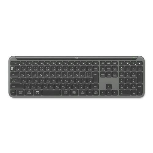 【ポイント10倍】 ロジクール キーボード SIGNATURE SLIM K950 K950GR [グラファイト] [キーレイアウト：日本語/フルサイズ キースイッチ：パンタグラフ インターフェイス：USB/Bluetooth テンキー：あり] 【P10倍】