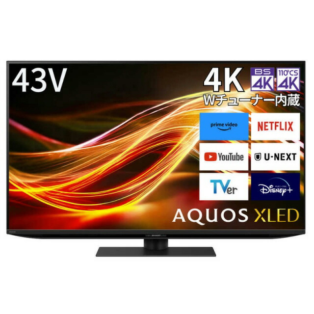 楽天市場】シャープ SHARP 液晶テレビ AQUOS 43V型 4T-C43DL1