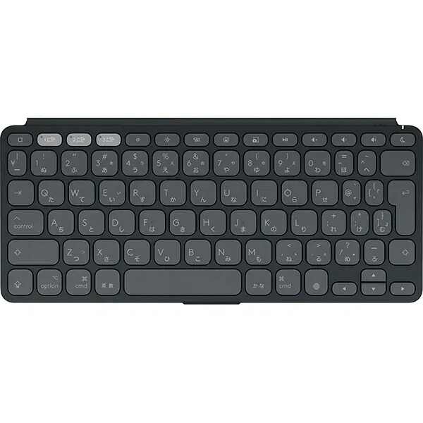 【ポイント10倍】 ロジクール キーボード Keys-to-Go 2 iK1043GRA [グラファイト] [キーレイアウト：日本語 キースイッチ：パンタグラフ インターフェイス：Bluetooth テンキー：なし(テンキーレス)] 【P10倍】｜YOUPLAN