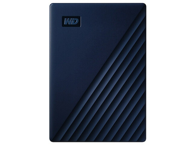 【ポイント10倍】 WESTERN DIGITAL 外付けHDD・ハードディスク My Passport for Mac WDBK6C0060BBL-JESN [ブルー] [容量：6TB インターフェース：USB3.1 Gen1(USB3.0)] 【P10倍】
