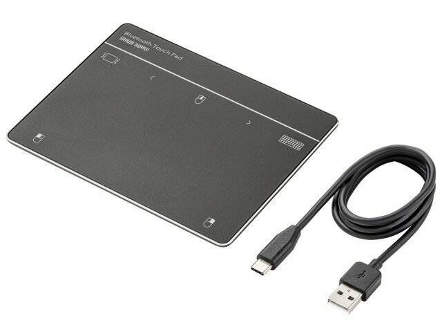 【尖んがり10倍】 サンワサプライ タッチパッド MA-PB521GM [手合い：タッチパッド インター人間の顔：Bluetooth Ver.5.0(BLE) Class2 余分の物役立つこと：タッチセンサー 重さ：125g] 【P10倍】