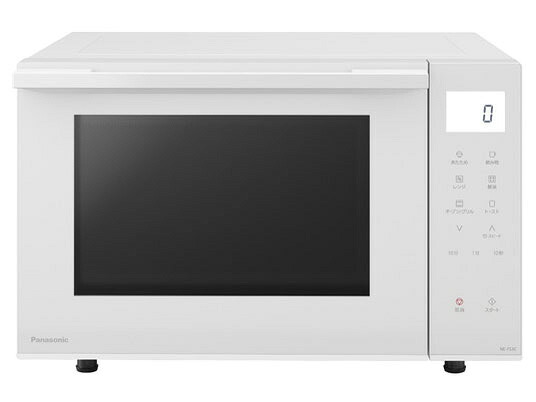 【ポイント10倍】 【代引不可】パナソニック オーブンレンジ NE-FS3C-W [ホワイト] [タイプ：オーブンレンジ 庫内容量：23L 庫内構造：庫内フラット 使用人数：2人 最大レンジ出力：1000W オーブン最高温度：250℃] 【P10倍】