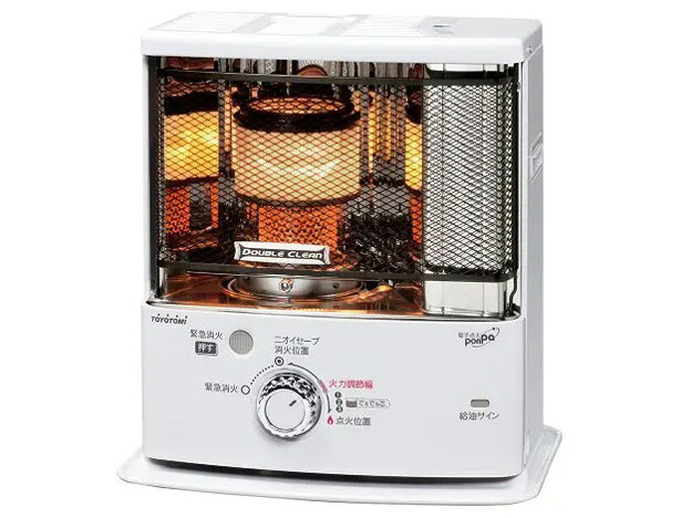 【尖んがり10倍】 【代引不可】トヨトミ 暖房器・暖房器 ダブル喨喨たる RC-S2824(W) [白いこと] 【P10倍】