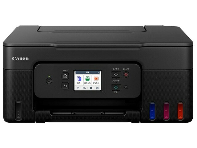 【ポイント10倍】 【代引不可】CANON プリンタ G3390 [ブラック] [タイプ：インクジェット 最大用紙サイズ：A4 インク色数：4色 機能：コピー/スキャナ 自動両面印刷：○ スマホ対応：○] 【P10倍】