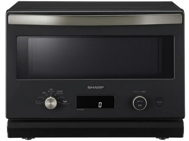 楽天市場】シャープ オーブンレンジ 18L [RE-SD18A-B] ブラック【送料