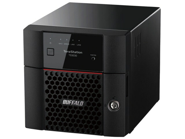 【ポイント10倍】 バッファロー NAS(ネットワークHDD) TeraStation TS3230DN0802 [ドライブベイ数：HDDx2 容量：HDD：8TB LAN速度：2.5GbE] 【P10倍】