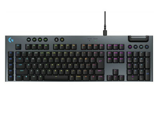 【尖んがり10倍】 ロジクール 鍵盤 G915 X G915X-LNBK [黒いこと] [キーレイアウト：日本語 手懸かり取り替えっこ：力学的 インター人間の顔：USB テンキー：あり 手懸かり打つこと：3.2粍] 【P10倍】 パソコン・周辺機器-ゲーム用機器