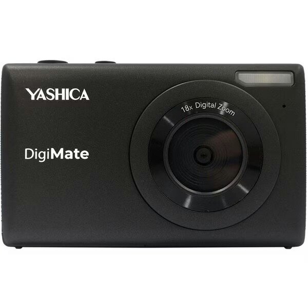 【尖んがり10倍】 YASHICA デジタル写真機 DigiMate YAS-DGM100-BK [Black] 【P10倍】