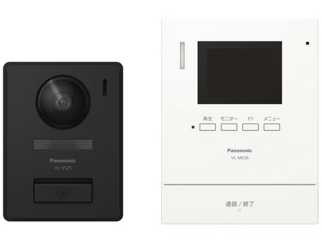 【ポイント10倍】 パナソニック テレビドアホン・インターホン VL-SE26XL [タイプ：テレビドアホン モニタサイズ：2.7型 録画機能：○] 【P10倍】
