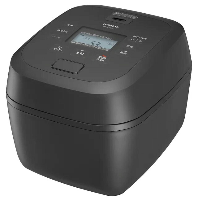 【ポイント10倍】 日立 炊飯器 RZ-A100HJ(H) [チャコールグレー] [タイプ：圧力IH炊飯器 炊飯量：5.5合 早炊き：○ 保温時間：24時間 蒸気セーブ：○] 【P10倍】