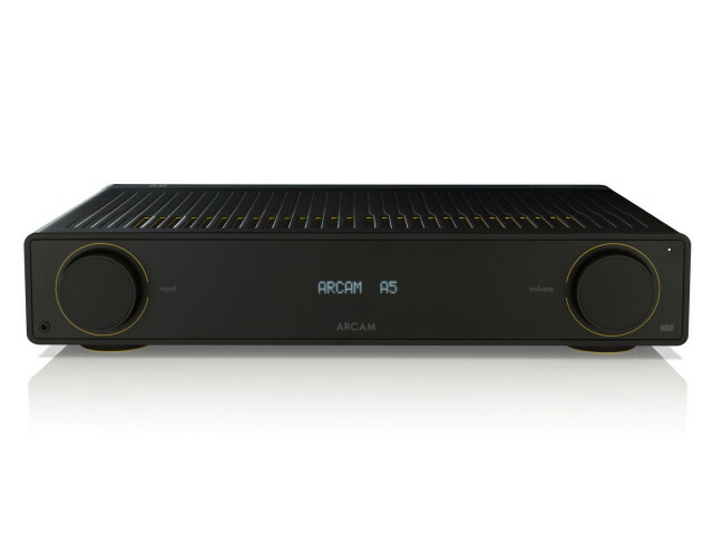 【尖んがり10倍】 ARCAM プリメインアンプ A5 [黒いこと] [定格最終生産物：50W/8Ω/75W/4Ω 相応うオーム抵抗：8Ω/4Ω 生まれ変わり周波数帯域：20サイクル～20kHz アナログインプット：3取り合わせ ハイレゾ：○] 【P10倍】