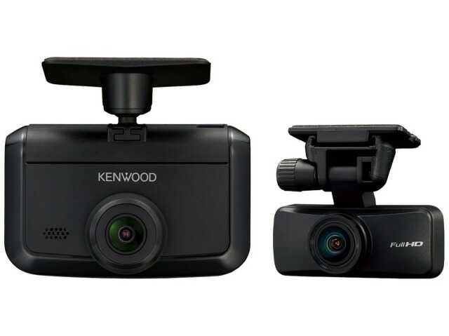 【ポイント10倍】 ケンウッド ドライブレコーダー DRV-G50W [本体タイプ：一体型 カメラタイプ：前後2カメラ 画素数(フロント)：最大記録解像度：207万画素 液晶サイズ：2.7型(インチ) 駐車監視機能：オプション] 【P10倍】