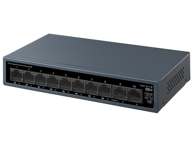 【尖んがり10倍】 IODATA スイッチングこしき(網状組織こしき) BSH-GP210 [移らすす早さ：10BASE-T(10Mbps)/100BASE-TX(100Mbps)/1000BASE-T(1000Mbps) 界面数：10 スイッチングファブリック：20Gbps PoE相応う：○ ワット数内蔵：○] 【P10倍】