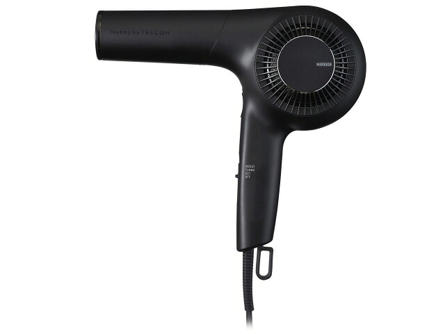 【ポイント10倍】 テスコム ヘアドライヤー Nobby by TESCOM NIB500B-K [ブラック] [種類：ヘアドライヤー マイナスイオン：○ 冷風：○ 重量：620g(本体のみ)/650g(セットフード付き)] 【P10倍】