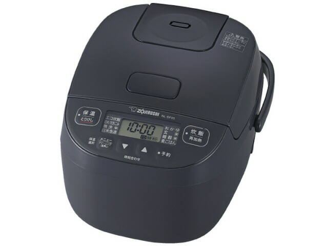 【ポイント10倍】 象印 炊飯器 極め炊き NL-BF05-BZ [ソフトブラック] [タイプ：マイコン炊飯器 炊飯量：3合 早炊き：○ 保温時間：24時間] 【P10倍】｜YOUPLAN