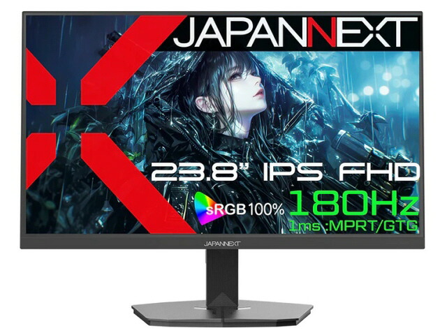 【尖んがり10倍】 JAPANNEXT パソコン管する・液晶見せびらかす JN-Ei238G180F [23.8in] 【P10倍】