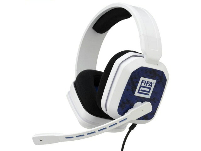 【ポイント10倍】 サイバーガジェット ヘッドセット FIFAE-GMHS-WH [ホワイト] [ヘッドホンタイプ：オーバーヘッド プラグ形状：ミニプラグ 装着タイプ：両耳用 接続方式：ワイヤード(有線) リモコン：○ ゲーミング：○] 【P10倍】
