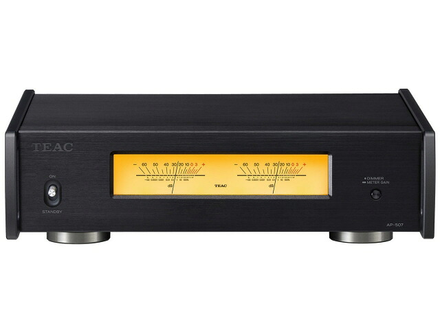 【ポイント10倍】 TEAC オーディオ機器 Reference AP-507-B [ブラック] [製品種類：ステレオパワーアンプ ハイレゾ：○] 【P10倍】｜YOUPLAN