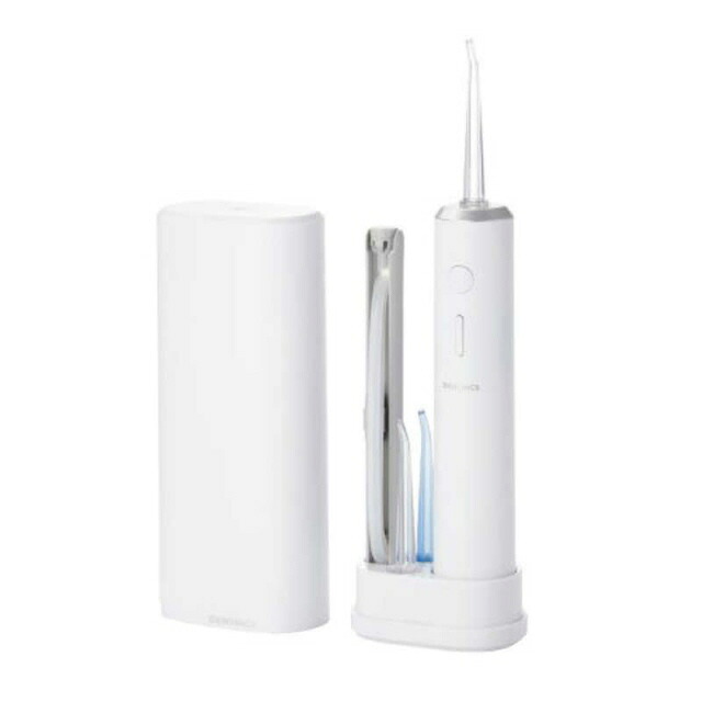 【ポイント10倍】 エレコム 電動歯ブラシ DENTNICS HC-JF01WH [ホワイト] [タイプ：口腔洗浄器 バッテリー：充電 連続稼働時間：35分 主な機能：水流洗浄/強弱切り替え/USB充電] 【P10倍】