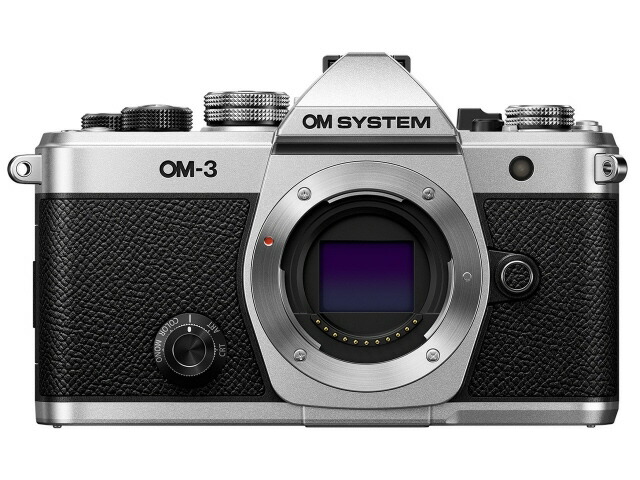 【ポイント10倍】 OMデジタルソリューションズ デジタル一眼カメラ OM SYSTEM OM-3 ボディ [タイプ：ミラーレス 画素数：2293万画素(総画素)/2037万画素(有効画素) 撮像素子：フォーサーズ/4/3型/LiveMOS 重量：413g] 【P10倍】