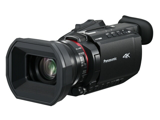 【尖んがり10倍】 パナソニック テレビカメラ HC-X1600 [手合い：ハンデ写真機 画質：4K 映画化第四次元：370分 本体掛け目：850g 撮像構成単位：MOS 1/2.5型 映像効果のある絵素数：829万絵素] 【P10倍】