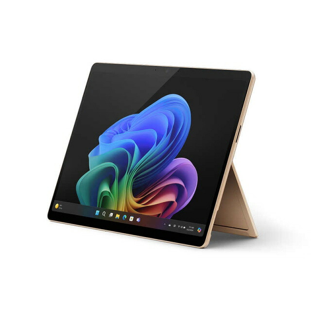 【ポイント10倍】 マイクロソフト タブレットPC Surface Pro 第11世代 EP2-19235 [デューン] [画面サイズ：13インチ 画面解像度：2880x1920 詳細OS種類：Windows 11 Home ネット接続タイプ：Wi-Fiモデル ストレージ容量：1TB メモリ容量：16GB CPU：Snapdragon X Elite]