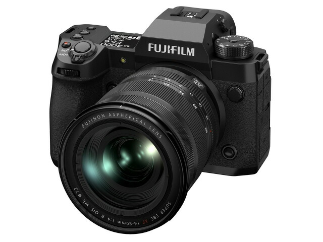 【尖んがり10倍】 富士フイルム デジタル一眼写真機 FUJIFILM X-H2 XF16-80粍水晶体一揃いの道具 日英2言葉づかいとり備える模範例 [印字機：銀鏡受け答え 絵素数：4020万絵素(法的有効性絵素) 撮像構成単位：APS-C/23.5mm×15.7粍/CMOS5HR 掛け目：579g] 【P10倍】