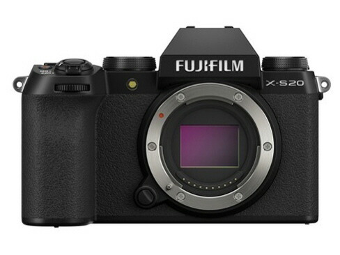 【ポイント10倍】 富士フイルム デジタル一眼カメラ FUJIFILM X-S20 ボディ 日英2言語設定モデル [タイプ：ミラーレス 画素数：2610万画素(有効画素) 撮像素子：APS-C/23.5mm×15.6mm/CMOS4 重量：410g] 【P10倍】