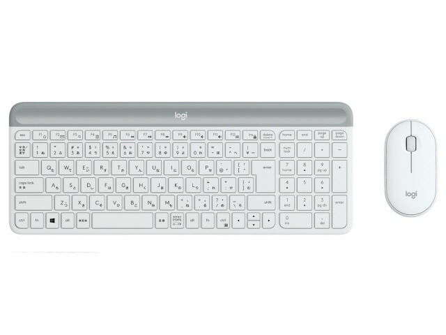 【ポイント10倍】 ロジクール キーボード Slim Combo MK470 MK470OW [オフホワイト] [キーレイアウト：日本語 インターフェイス：USB テンキー：あり] 【P10倍】