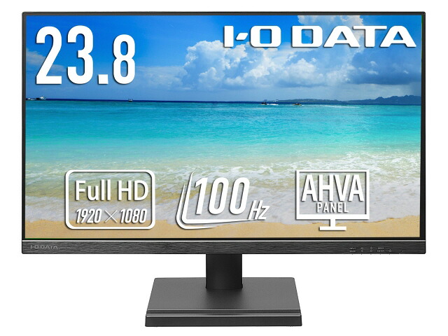 【尖んがり10倍】 IODATA パソコン管する・液晶見せびらかす LCD-D242SAX [23.8in 黒いこと] 【P10倍】 ディスプレイ-パソコン・周辺機器