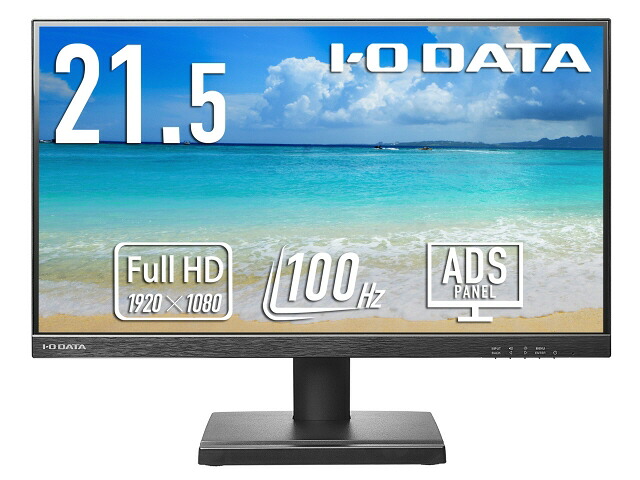 【尖んがり10倍】 IODATA パソコン管する・液晶見せびらかす LCD-D222SDX [21.5in 黒いこと] 【P10倍】