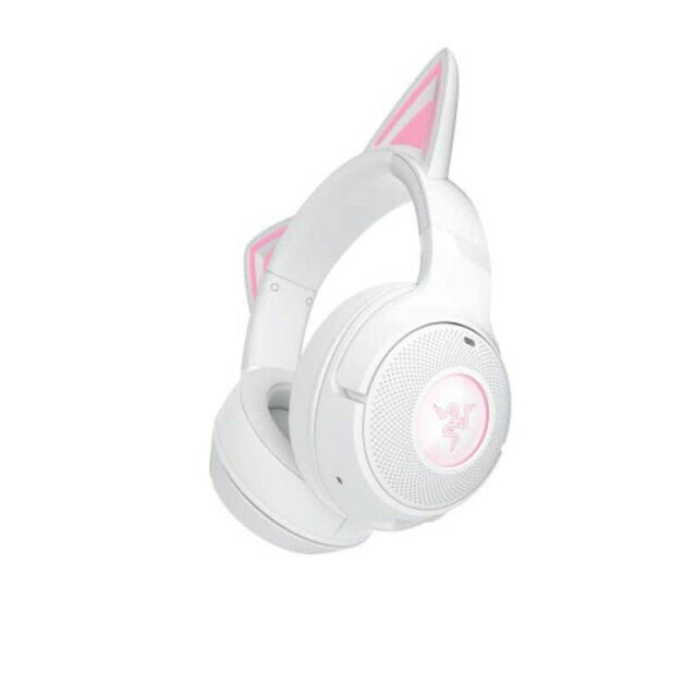 【ポイント10倍】 Razer ヘッドセット Kraken Kitty V2 BT RZ04-04860600-R3M1 [White] [ヘッドホンタイプ：オーバーヘッド 装着タイプ：両耳用 接続方式：ワイヤレス リモコン：○ ゲーミング：○] 【P10倍】