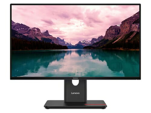 【尖んがり10倍】 Lenovo マイコン管する・液晶見せびらかす ThinkVision T24-40 64A4MARXJP [23.8in 黒] 【P10倍】