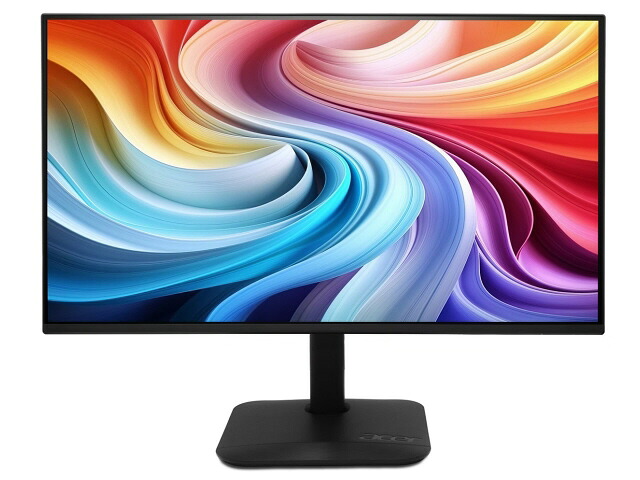 【ポイント10倍】 Acer PCモニター・液晶ディスプレイ KA240YGbmix [23.8インチ 黒] [モニタサイズ：23.8型(インチ) 表面処理：ノングレア(非光沢) 入力端子：D-Sub/HDMI1.4x1] 【P10倍】