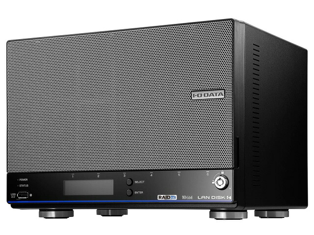 【ポイント10倍】 IODATA NAS(ネットワークHDD) LAN DISK H HDL4-HB16EX [ドライブベイ数：HDDx6 容量：HDD：16TB LAN速度：10GbE] 【P10倍】｜YOUPLAN