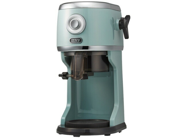 【尖んがり10倍】 ラドンナ かき氷機 Toffy K-IS14-PA [PALE AQUA] [使える氷印字機：専用入れもの/薔薇氷 年代順の連続動かす第四次元：5分 ワット数：AC100V 50-60サイクル 刃の自然調整役立つこと：○] 【P10倍】