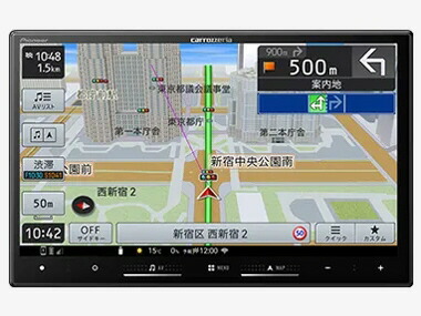 【ポイント10倍】 パイオニア カーナビ 楽ナビ AVIC-RL822-D [画面サイズ：8V型(インチ) TVチューナー：フルセグ(地デジ) 記録メディアタイプ：メモリ Bluetooth：○] 【P10倍】