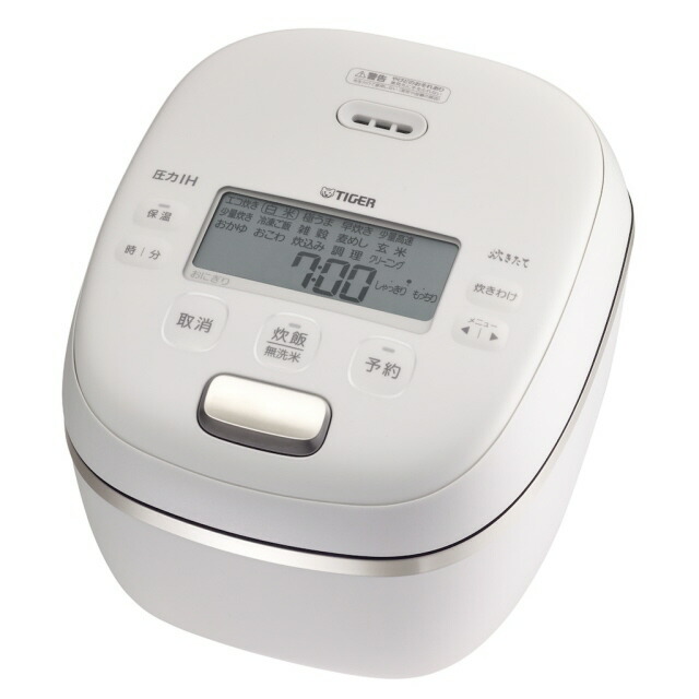 【ポイント10倍】 タイガー魔法瓶 炊飯器 炊きたて ご泡火炊き JRI-G180-WO [オフホワイト] [タイプ：圧力IH炊飯器 炊飯量：10合 早炊き：○ 保温時間：24時間] 【P10倍】