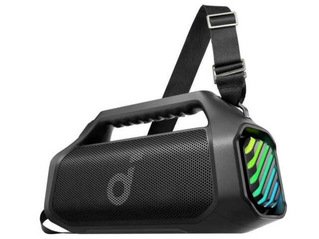 【ポイント10倍】 ANKER Bluetoothスピーカー・ワイヤレススピーカー Soundcore Boom 2 Pro A3134A11 [ブラック] [Bluetooth：○ 総合出力：140W スピーカー構成：2Way 駆動時間：再生可能時間：最大20時間 防水・防滴：○ 複数台同時再生(Bluetooth)：○] 【P10倍】