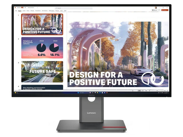 【ポイント10倍】 Lenovo PCモニター・液晶ディスプレイ ThinkVision P27QD-40 64B3GAR2JP [27インチ 黒] 【P10倍】