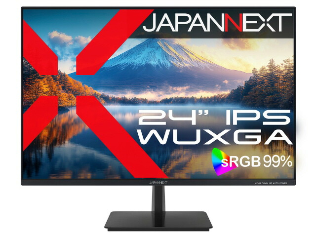 【ポイント10倍】 JAPANNEXT PCモニター・液晶ディスプレイ JN-i24WUXGA [24インチ] 【P10倍】